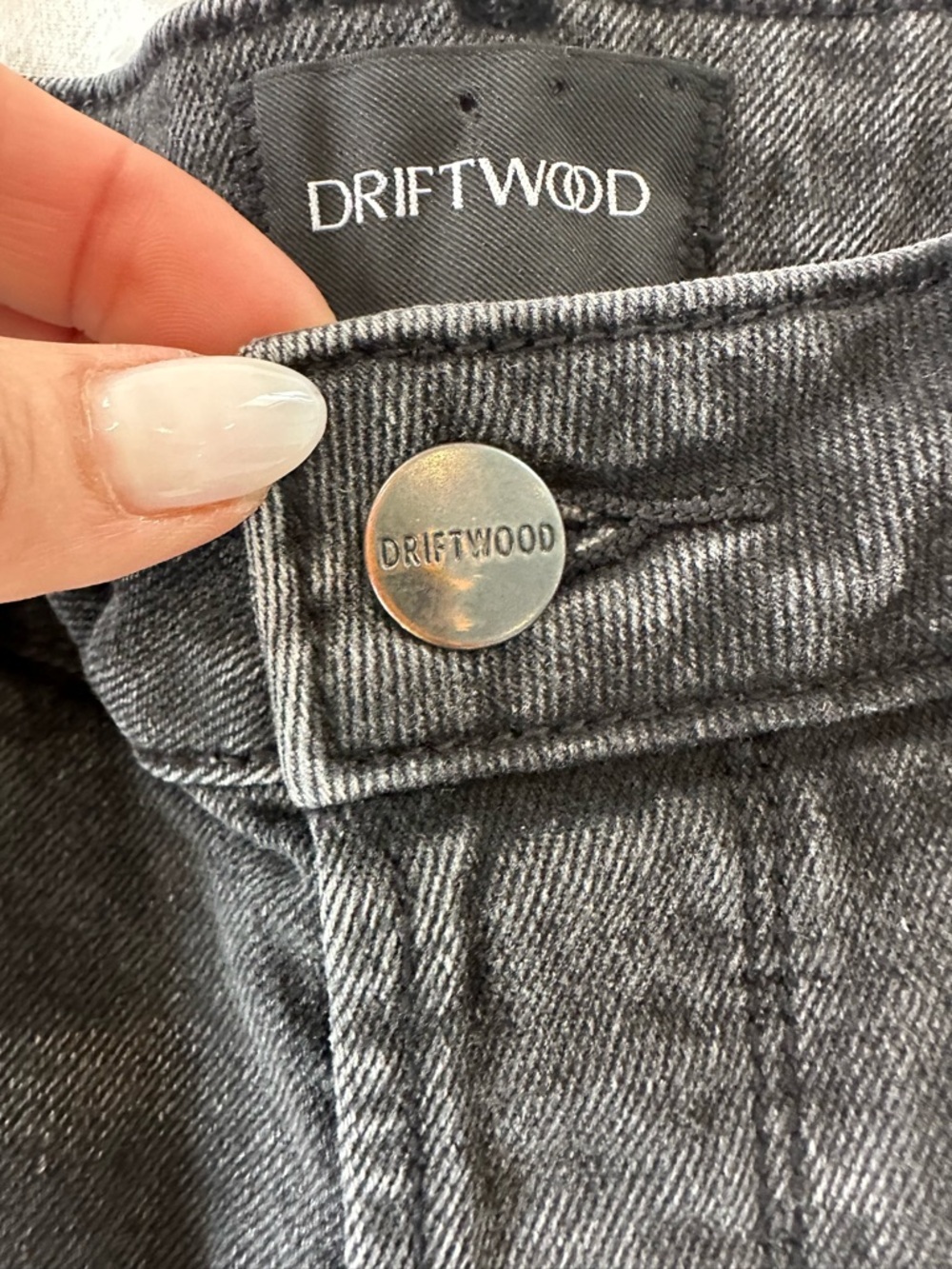 Driftwood Royce Black Straight Leg Jean - Picture 8 of 10